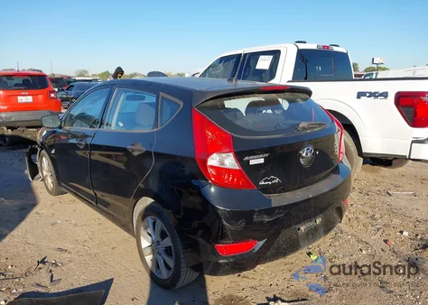 2012 Hyundai Accent Se из США, поврежденный, VIN KMHCU5AE1CU038693